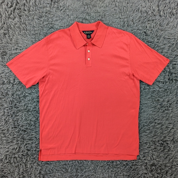 Brooks Brothers Other - Brooks Brothers Polo Shirt Men's XL Red Performance Knit Double Mercenized